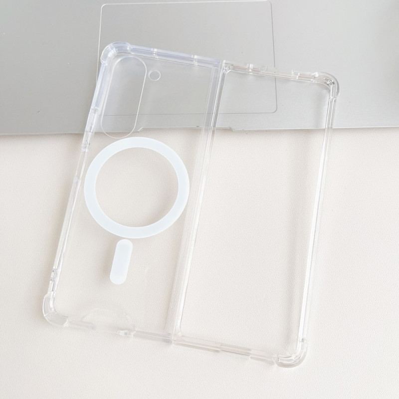 Coque Samsung Galaxy Z Fold 5 Transparente Compatible Magsafe