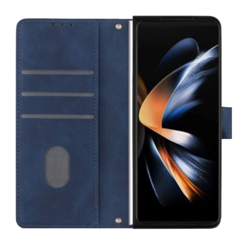 Housse Samsung Galaxy Z Fold 5 Motif Triangles