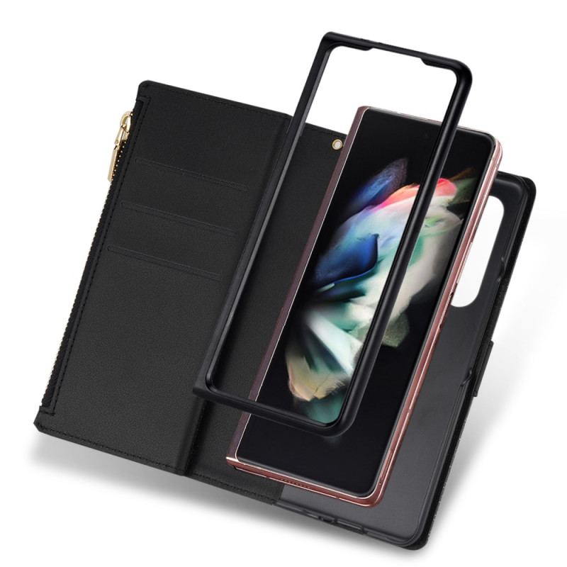 Housse Samsung Galaxy Z Fold 5 Paillettes Portefeuille