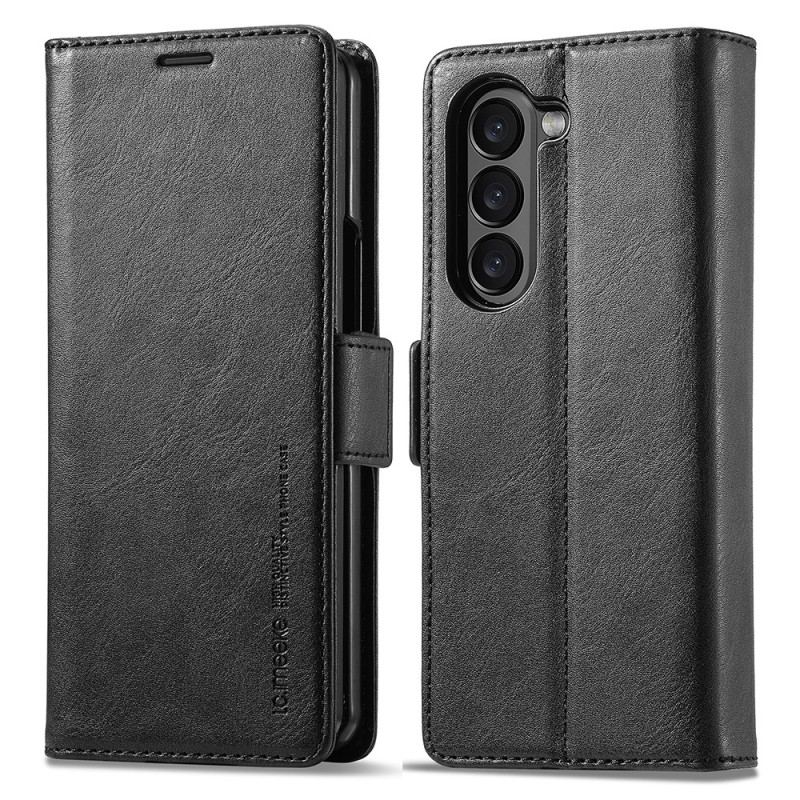 Housse Samsung Galaxy Z Fold 5 Style Cuir RFID LC.IMEEKE