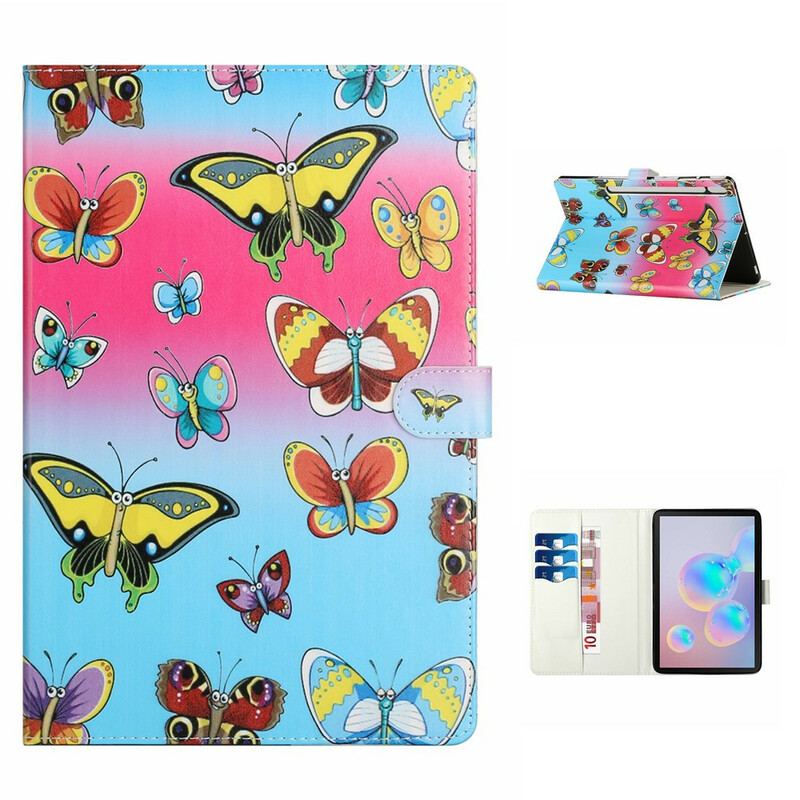 Housse Samsung Galaxy Tab S8 Plus / S7 Plus Butterflies