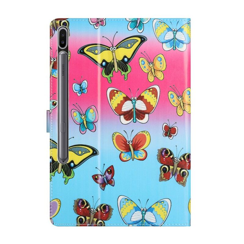 Housse Samsung Galaxy Tab S8 Plus / S7 Plus Butterflies