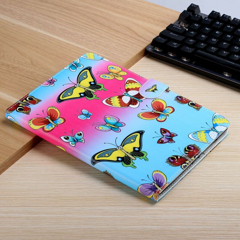 Housse Samsung Galaxy Tab S8 Plus / S7 Plus Butterflies