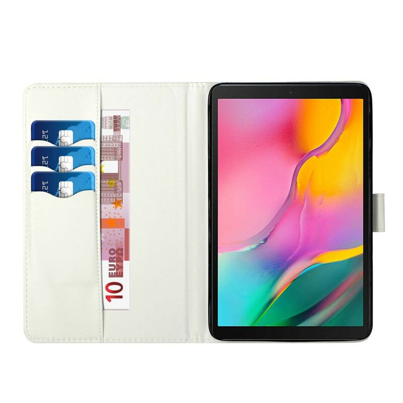 Housse Samsung Galaxy Tab S8 Plus / S7 Plus  Jeune Fille