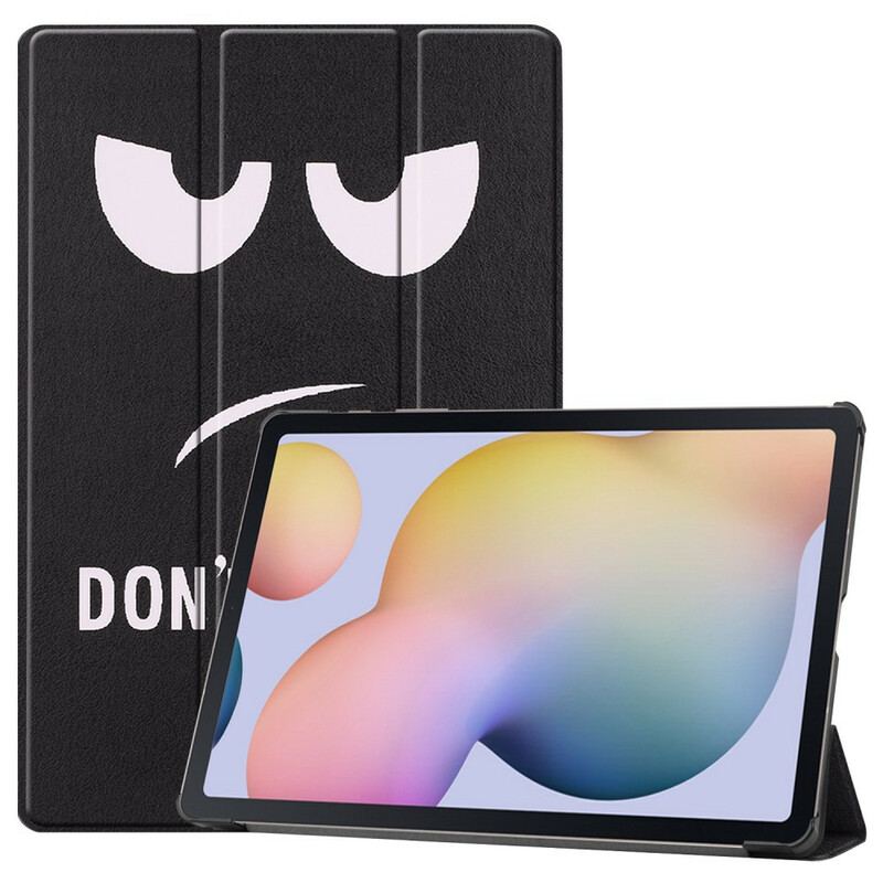 Smart Case Samsung Galaxy Tab S8 Plus / S7 Plus Renforcée Don't Touch Me