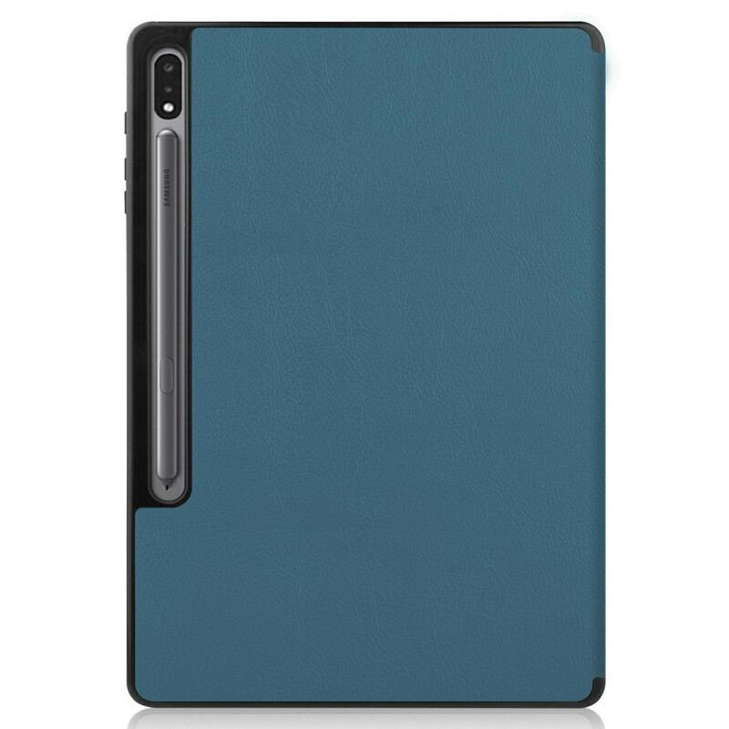 Smart Case Samsung Galaxy Tab S8 Plus / S7 Plus Trois Volets Porte-Stylet