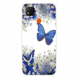 Coque Xiaomi Redmi 9C Butterflies