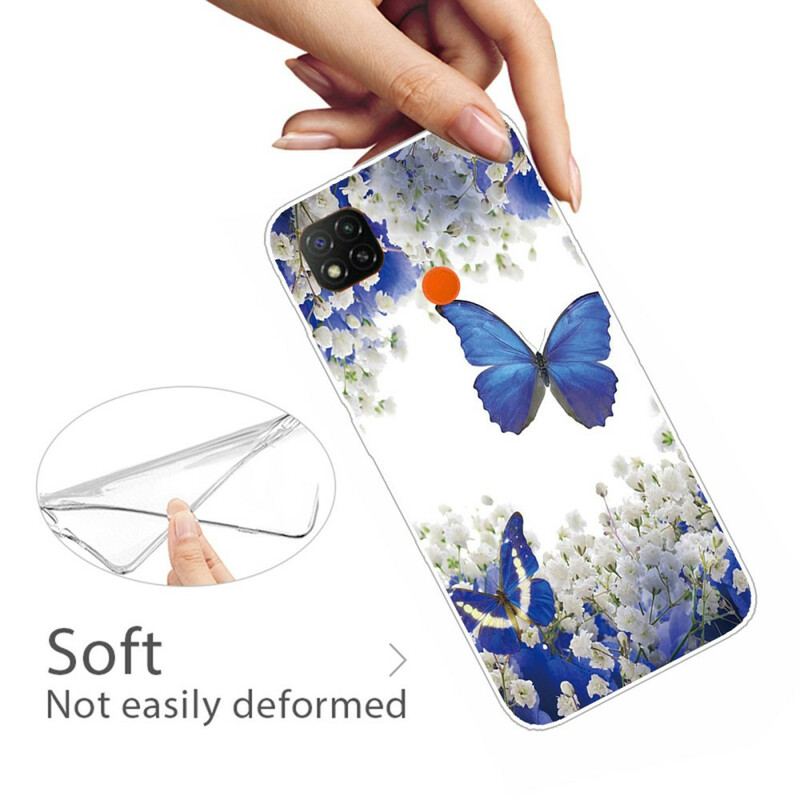 Coque Xiaomi Redmi 9C Butterflies