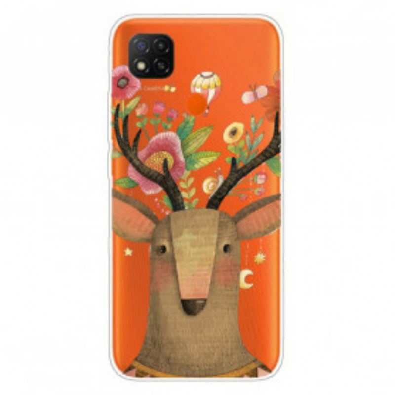 Coque Xiaomi Redmi 9C Cerf Tribal