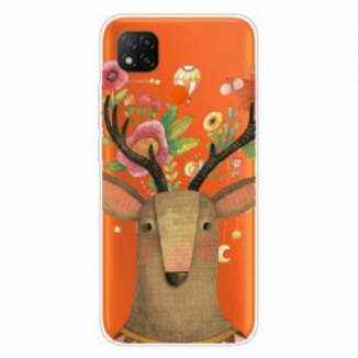 Coque Xiaomi Redmi 9C Cerf Tribal