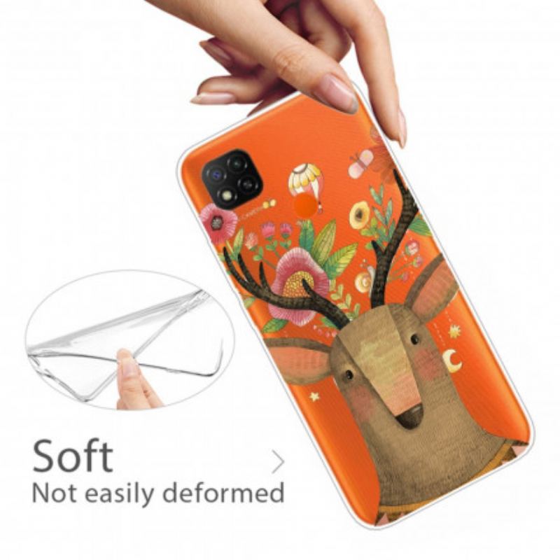 Coque Xiaomi Redmi 9C Cerf Tribal