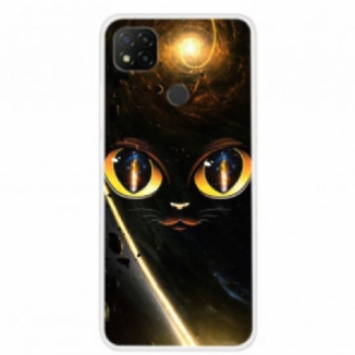 Coque Xiaomi Redmi 9C Chat Galaxie