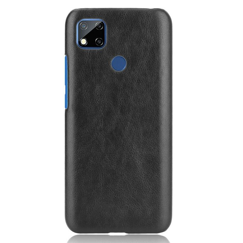 Coque Xiaomi Redmi 9C Effet Cuir Litchi