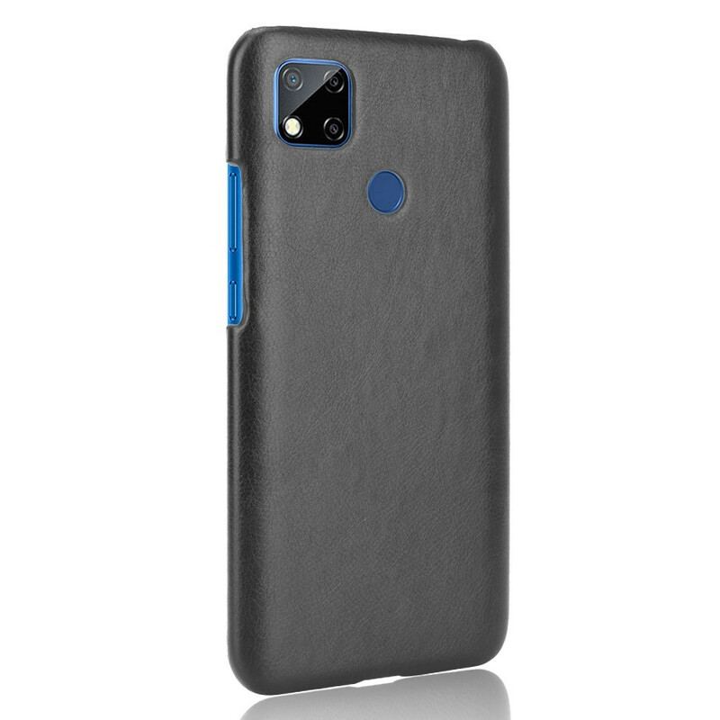 Coque Xiaomi Redmi 9C Effet Cuir Litchi