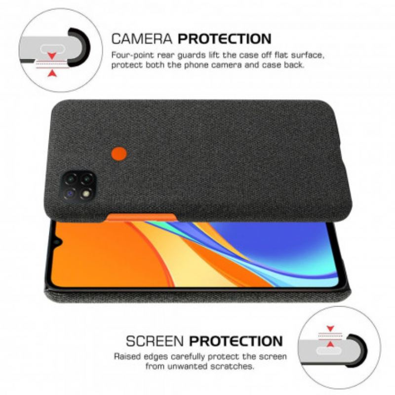 Coque Xiaomi Redmi 9C KSQ Tissu Chic