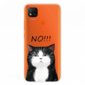 Coque Xiaomi Redmi 9C Le Chat Qui Dit Non