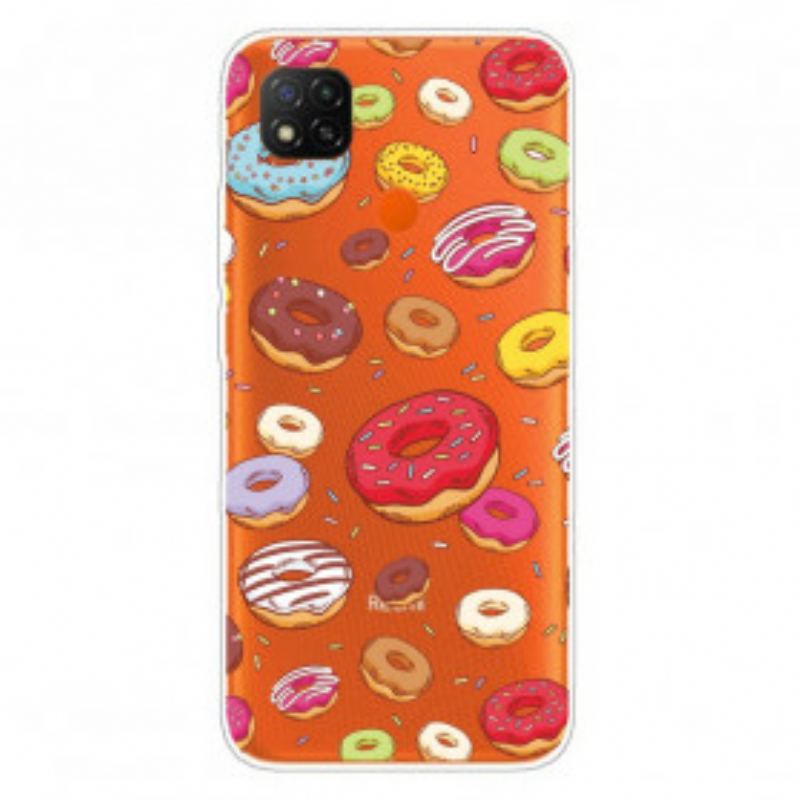 Coque Xiaomi Redmi 9C Love Donuts