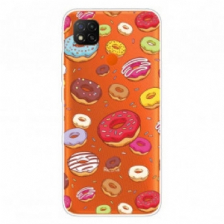 Coque Xiaomi Redmi 9C Love Donuts