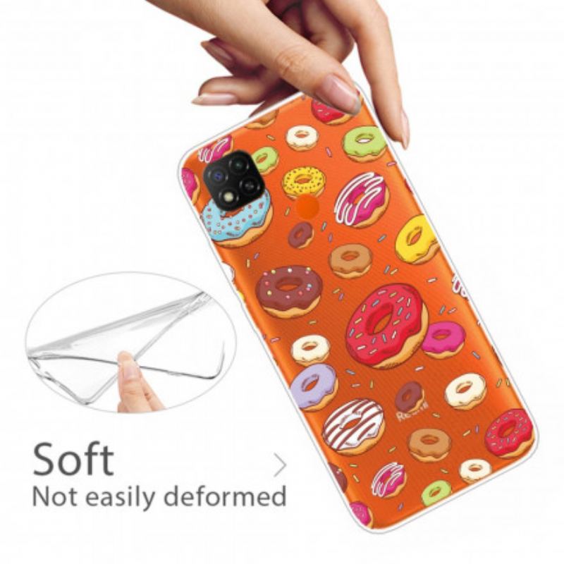 Coque Xiaomi Redmi 9C Love Donuts