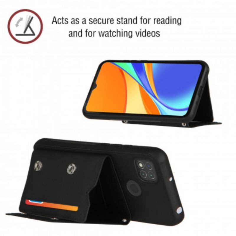 Coque xiaomi Redmi 9C Multi-Cartes Support Mains libres