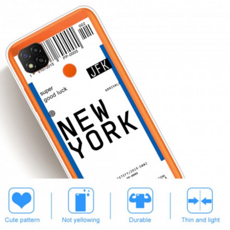 Coque Xiaomi Redmi 9C Pass to New York