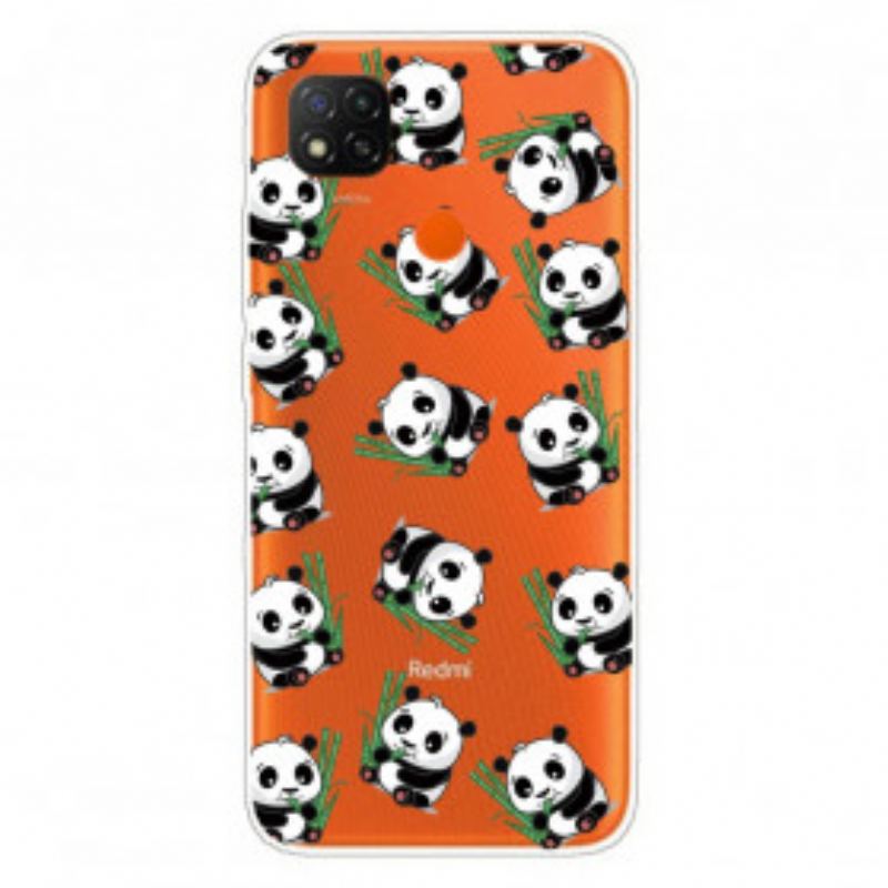 Coque Xiaomi Redmi 9C Petits Pandas