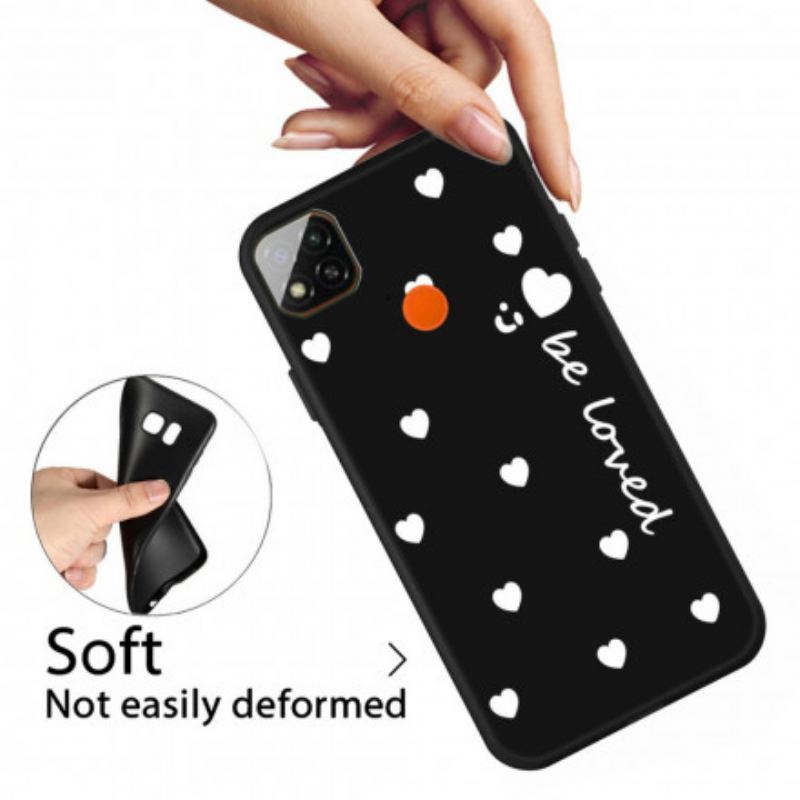 Coque Xiaomi Redmi 9C Silicone Coeur Be Loved