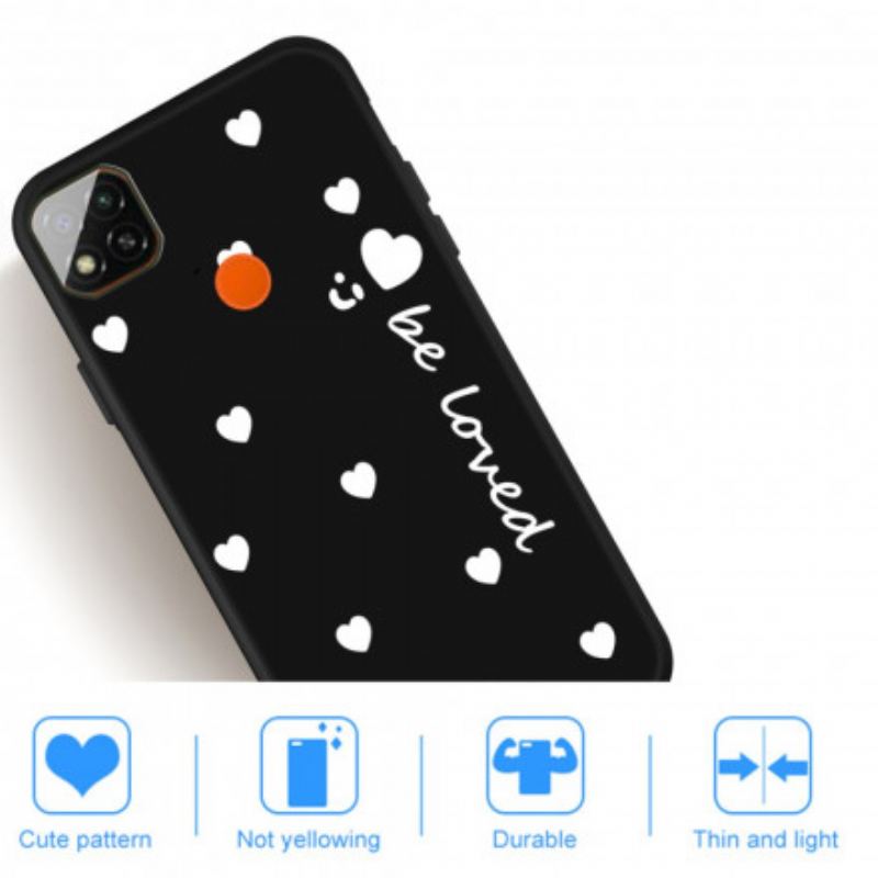 Coque Xiaomi Redmi 9C Silicone Coeur Be Loved