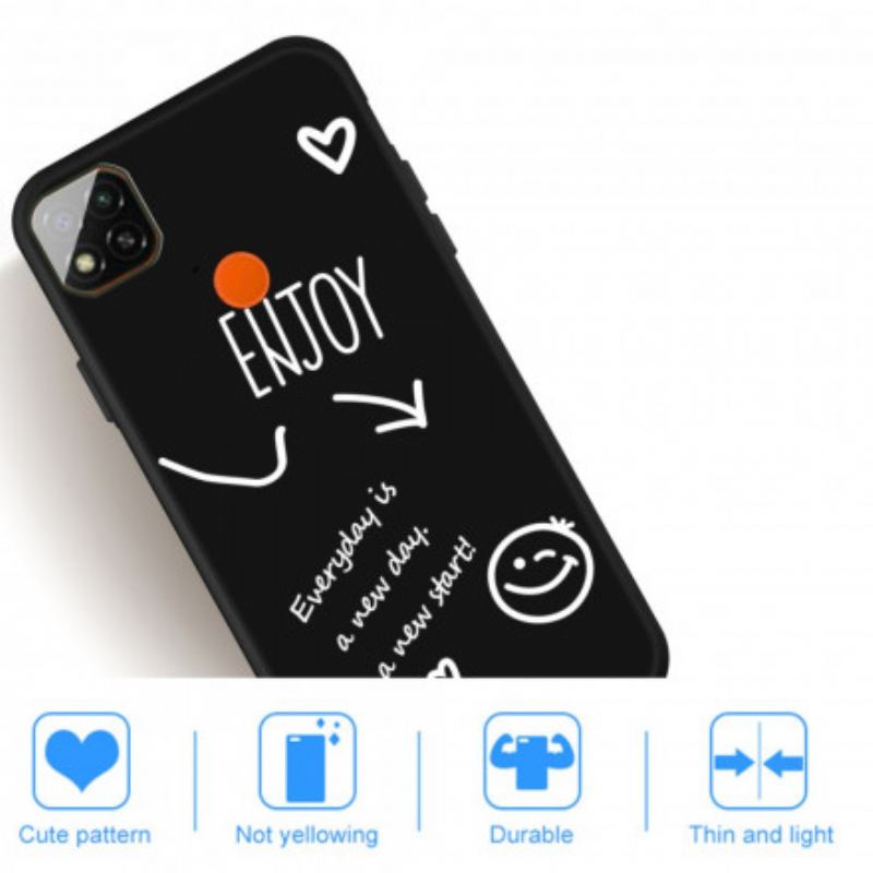 Coque Xiaomi Redmi 9C Silicone Enjoy