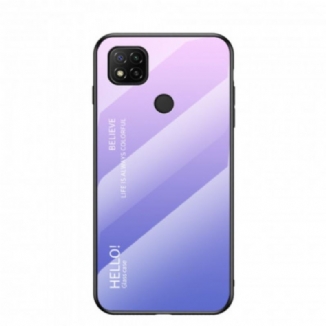 Coque Xiaomi Redmi 9C Verre Trempé Hello