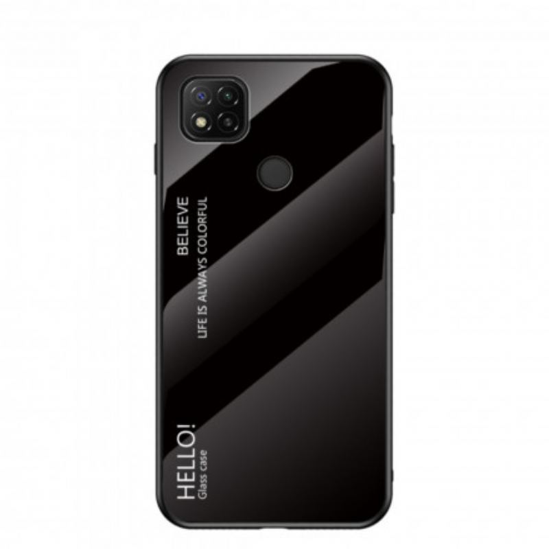 Coque Xiaomi Redmi 9C Verre Trempé Hello