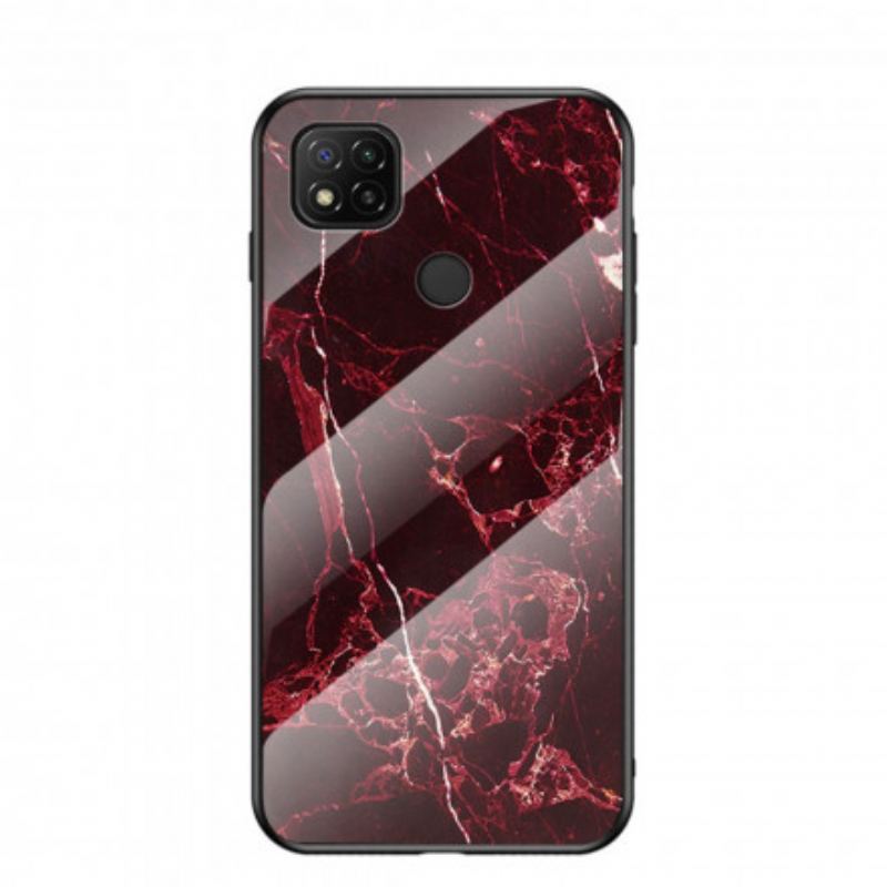 Coque Xiaomi Redmi 9C Verre Trempé Marble Colors