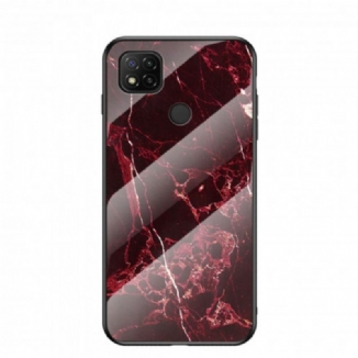 Coque Xiaomi Redmi 9C Verre Trempé Marble Colors