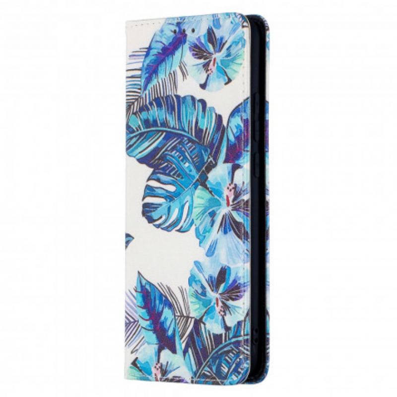 Flip Cover Xiaomi Redmi 9C Feuilles