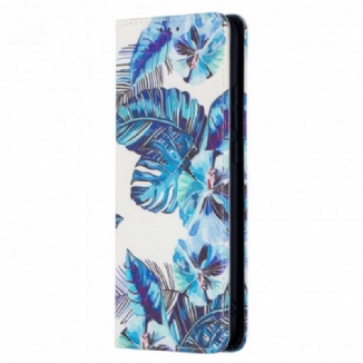 Flip Cover Xiaomi Redmi 9C Feuilles