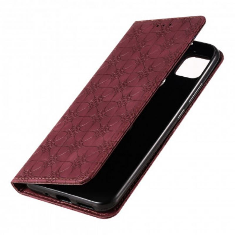 Flip Cover Xiaomi Redmi 9C Fleurs Baroques