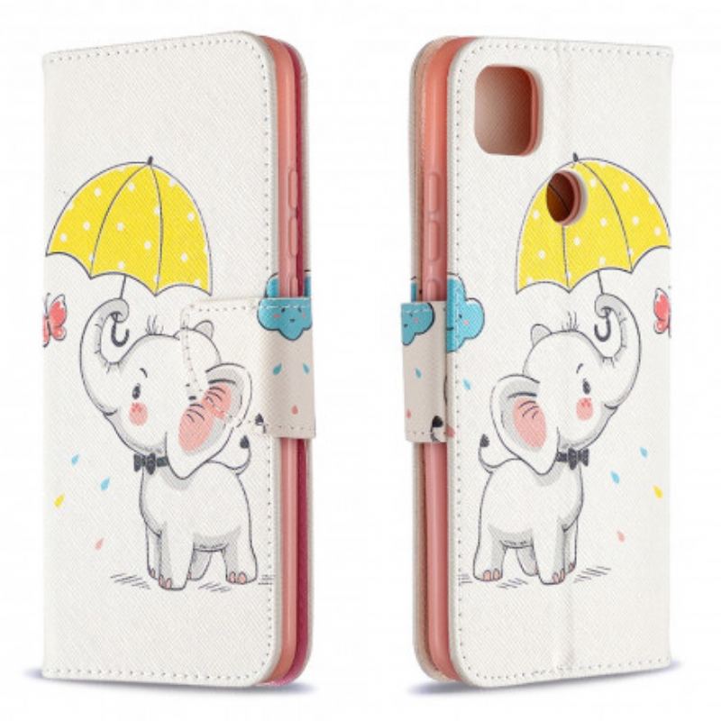 Housse Xiaomi Redmi 9C Bébé Éléphant