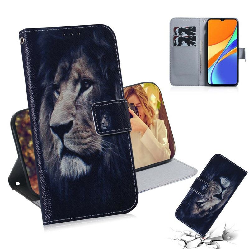 Housse Xiaomi Redmi 9C Dreaming Lion