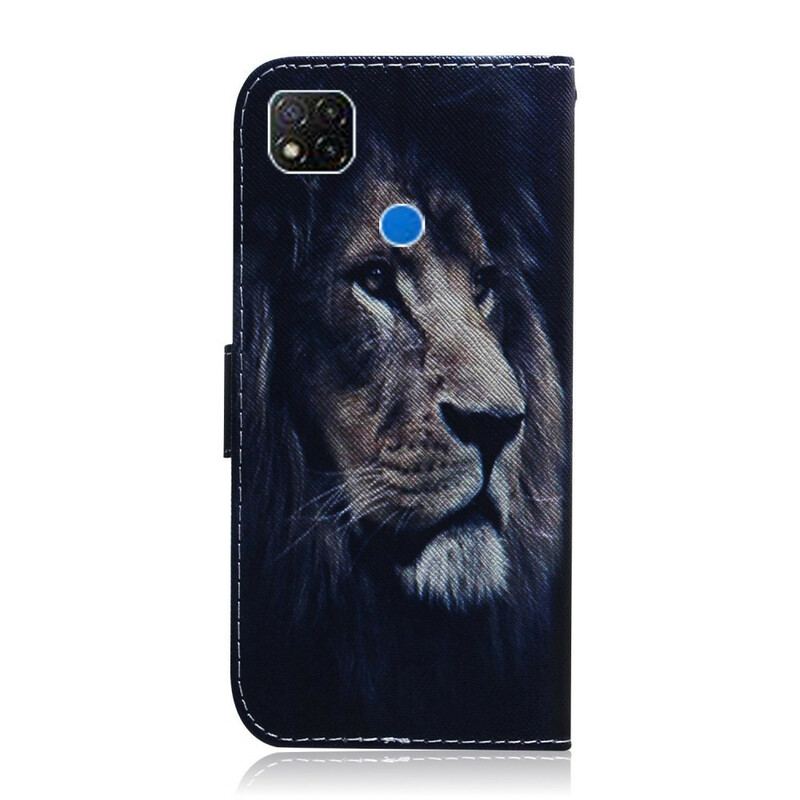 Housse Xiaomi Redmi 9C Dreaming Lion