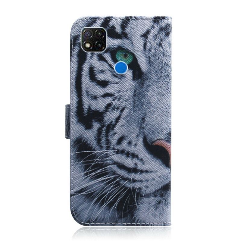 Housse Xiaomi Redmi 9C Face de Tigre