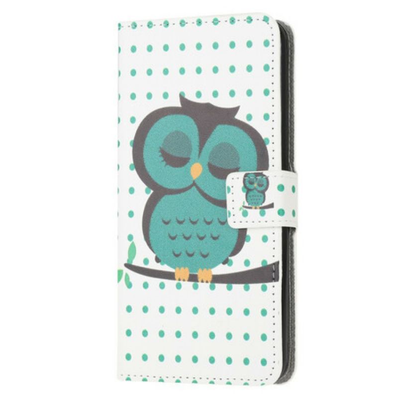 Housse Xiaomi Redmi 9C Hibou Endormi