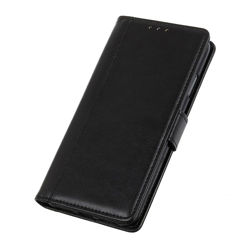 Housse Xiaomi Redmi 9C Version Cuir Fendu