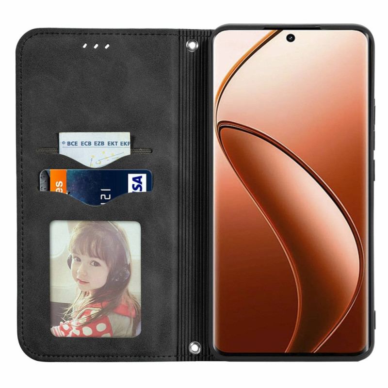 Flip Cover Realme 12 Pro 5G / 12 Pro Plus 5G Effet Daim