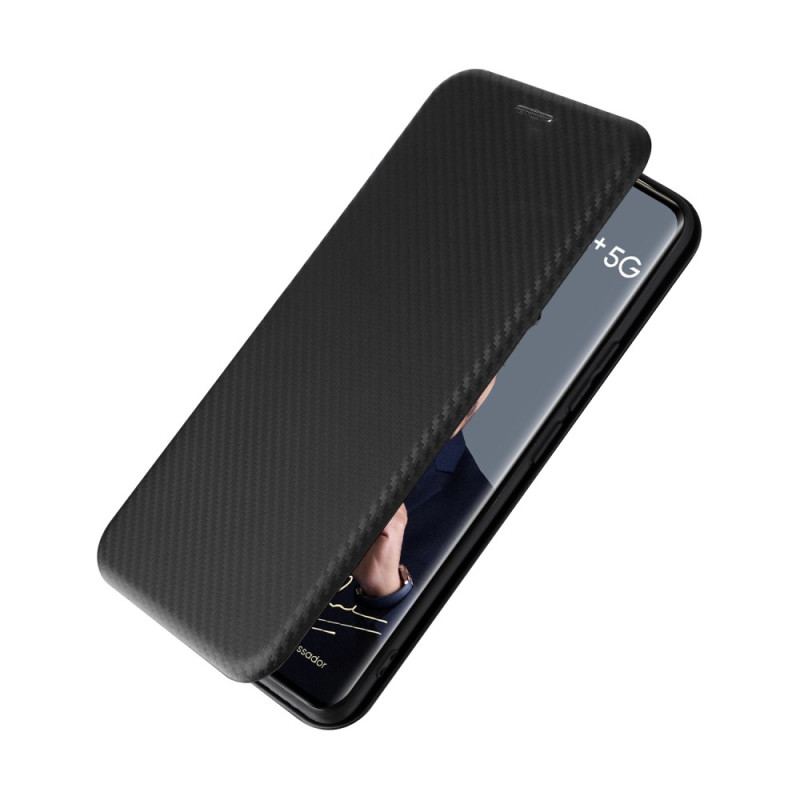 Flip Cover Realme 12 Pro 5G / 12 Pro Plus 5G Fibre Carbone