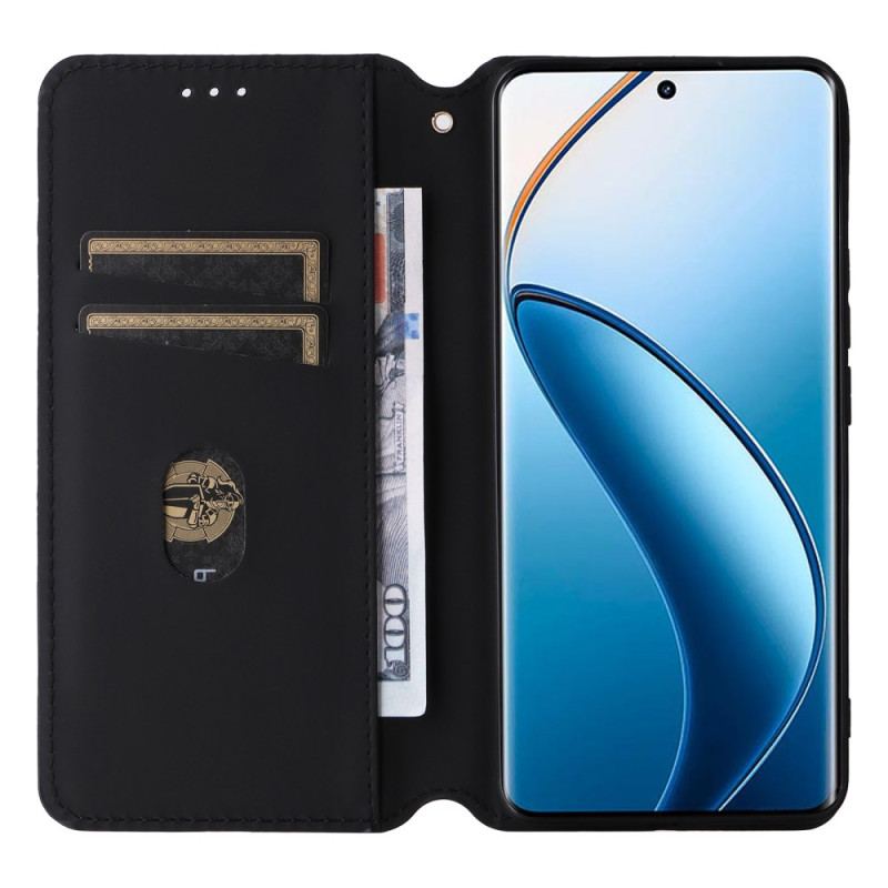 Flip Cover Realme 12 Pro / 12 Pro Plus Motif Losanges 3D