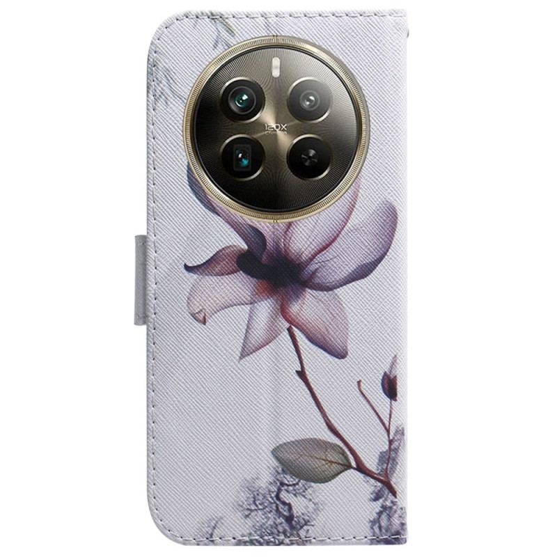 Housse Realme 12 Pro / 12 Pro Plus Fleur Rose