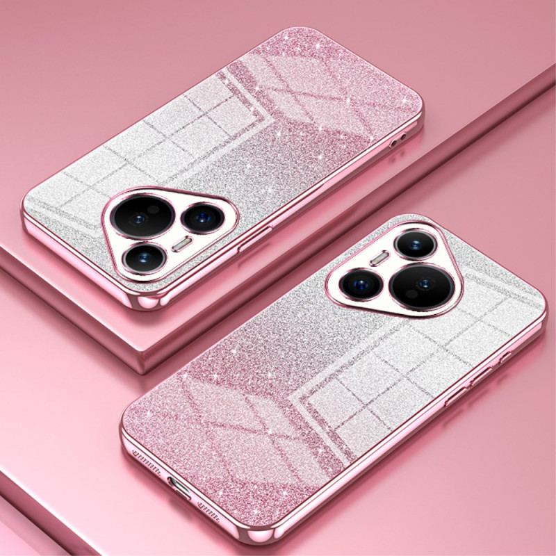 Coque Huawei Pura 70 Paillettes Dégradées