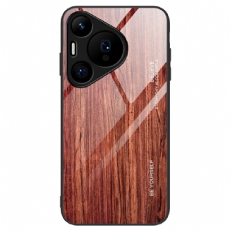 Coque Huawei Pura 70 Verre Trempé Bois