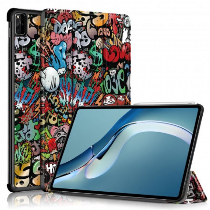 Smart Case Huawei MatePad Pro 12.6 (2021) Renforcée Graffitis