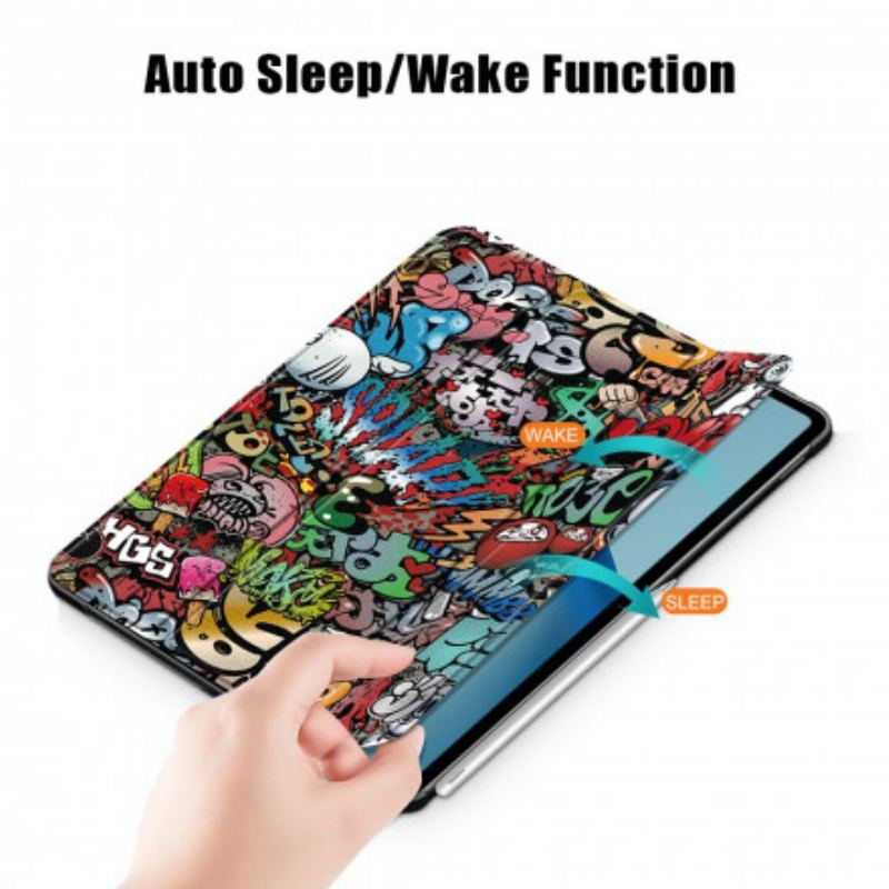 Smart Case Huawei MatePad Pro 12.6 (2021) Renforcée Graffitis